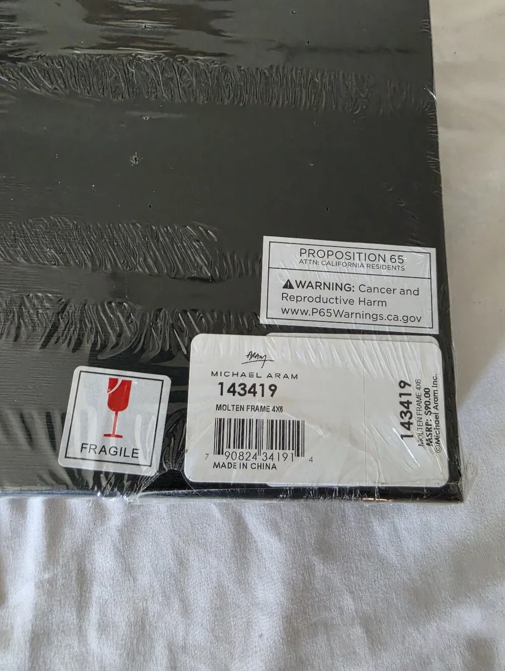 Michael Aram SEALED! NIB! The Handmade Molten Frame. Frame 5x7/Hold 4x6. R2S!